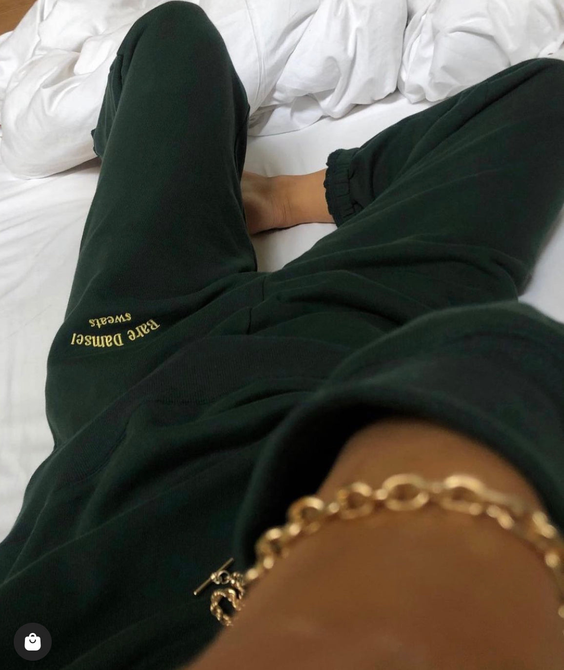 Bottle Green Sweats Set