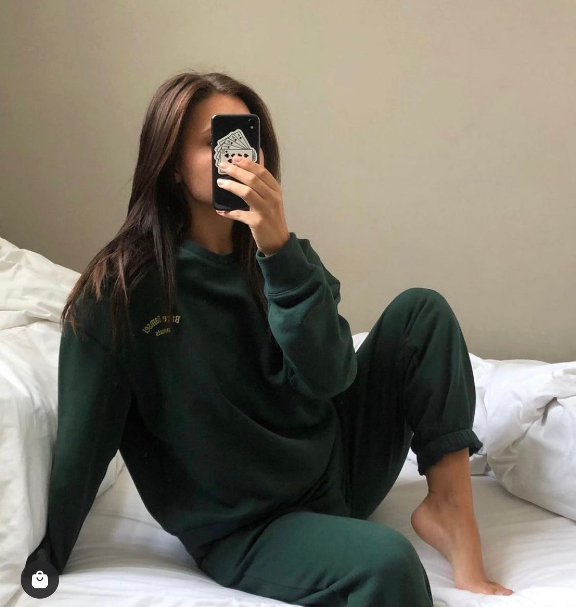 Bottle Green Sweats Set