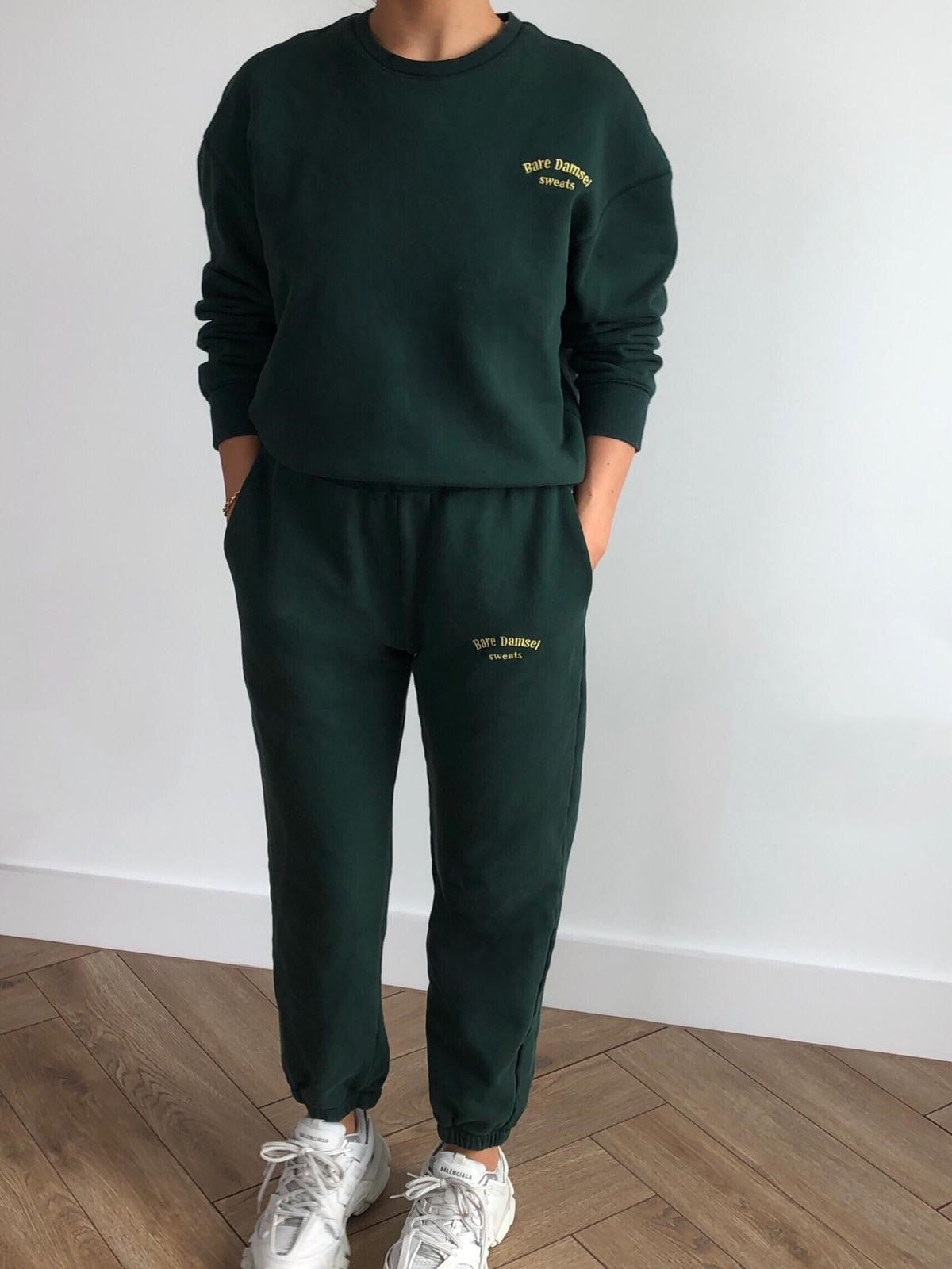 Bottle Green Sweats Set