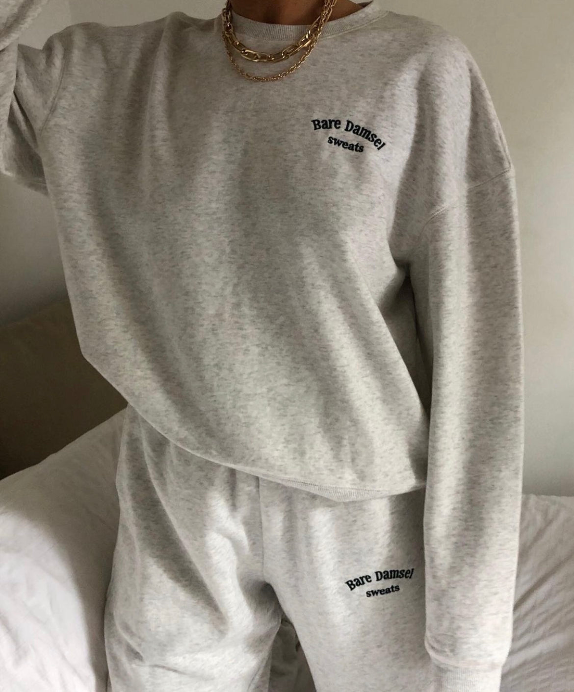 Oatmeal Sweats Set